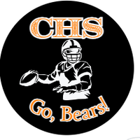 CHS 11  Go Bears, Football (Blk)