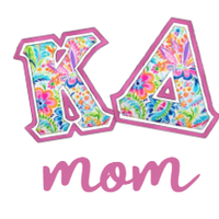 Floral Greek Letters