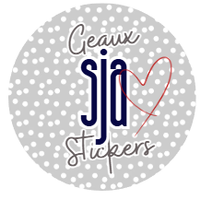 Geaux SJA Stickers