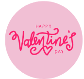 Happy Valentine'S Day Pink