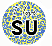 I Love SU Animal Print