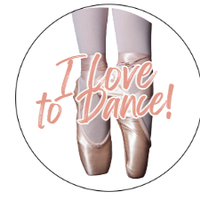 I Love To Dance Toe Shoes