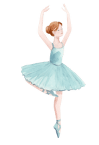 Light Blue Ballerina