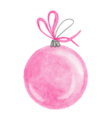 Pink Ornament