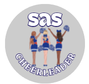 SAS Cheerleader 3 Girls