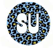 SU Blue Jag Print